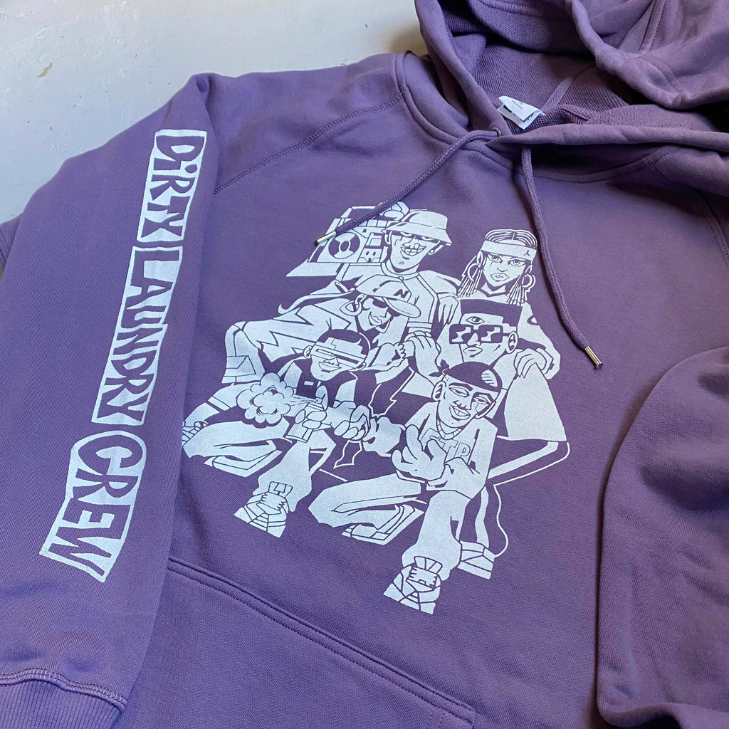 Dirty Laundry Crew Hoodie (mauve)
