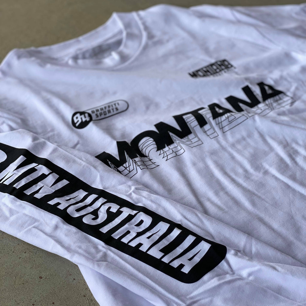 MTN Australia Graffiti Sports Longsleeve (white)