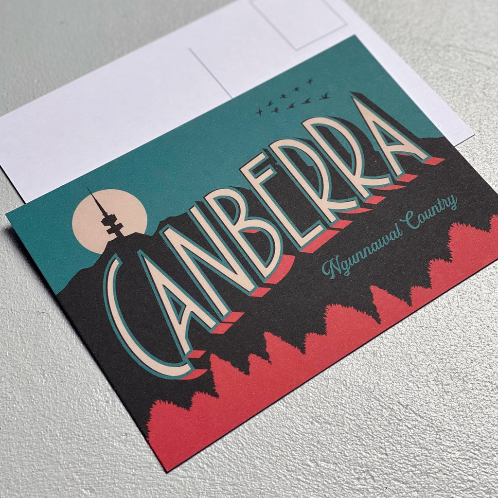 Canberra Ngunnawal Country Postcard