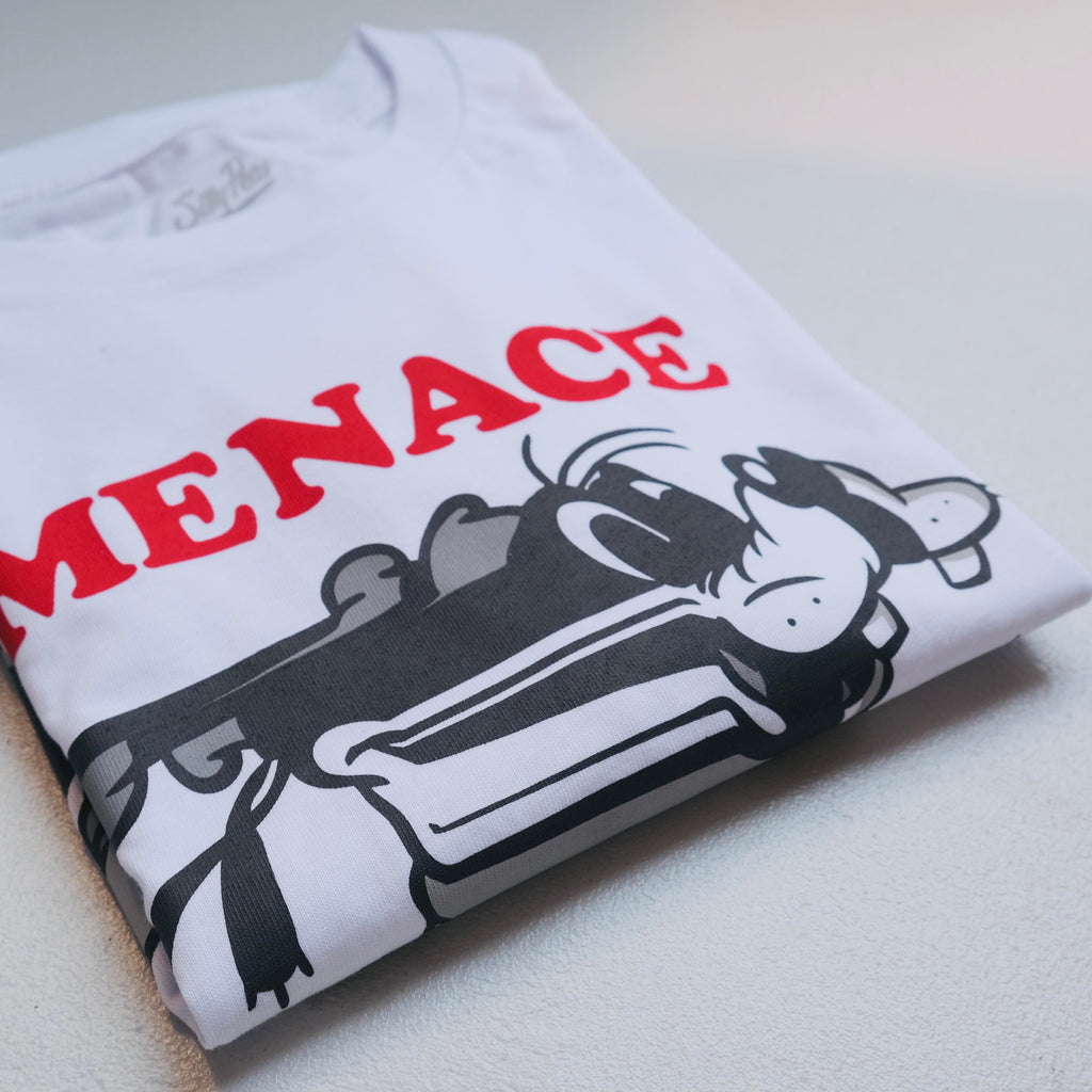 Menace Tee (white)