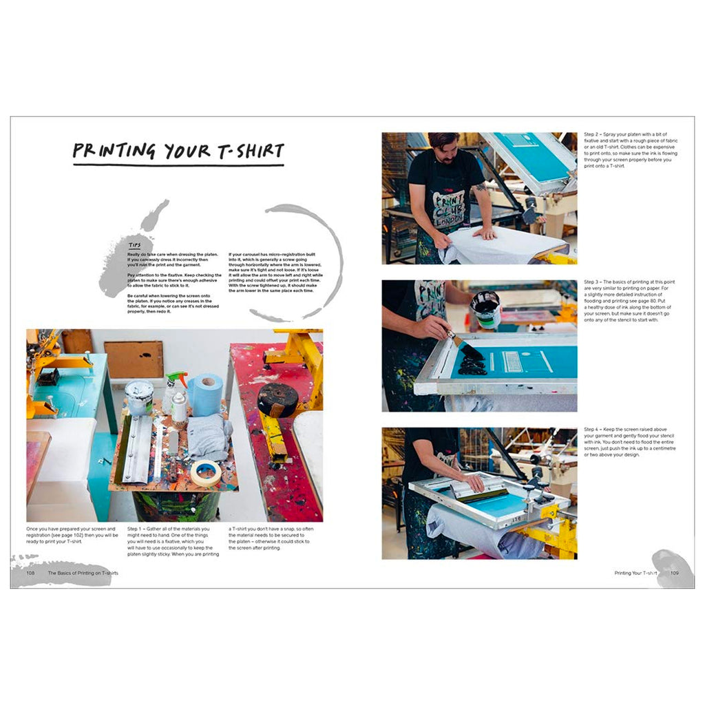 Screen Printing: The Ultimate Studio Guide from Sketchbook to Squeegee