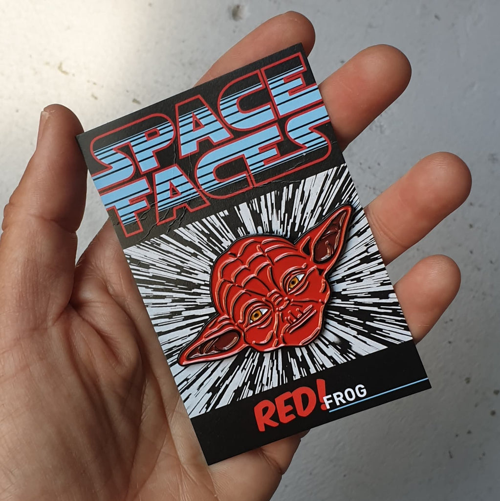 SPACE FACES - Red Frog
