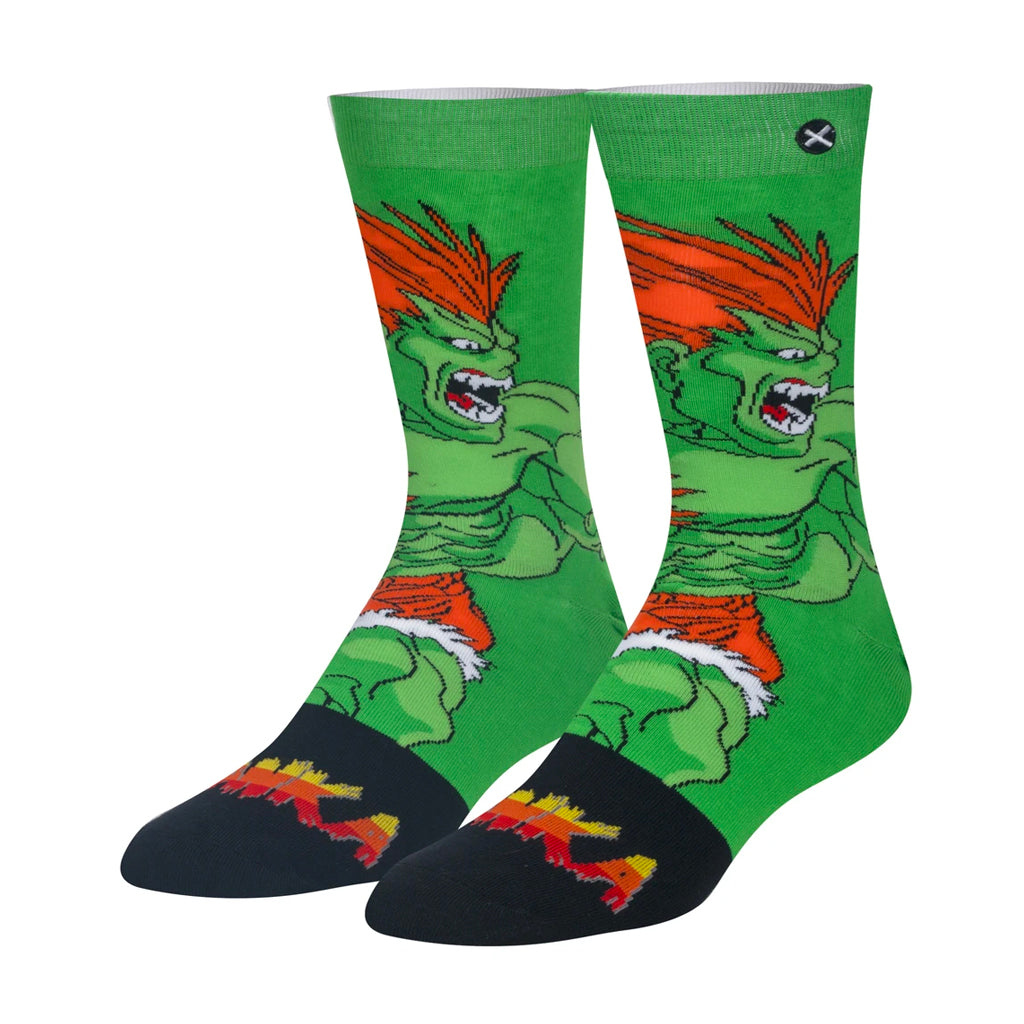 Street Fighter Blanka Socks