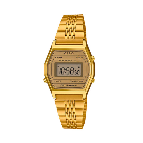 Casio LA690WGA-9DF Ladies Gold Watch