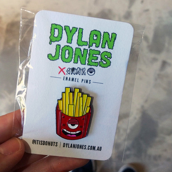 Crappy Fries Pin