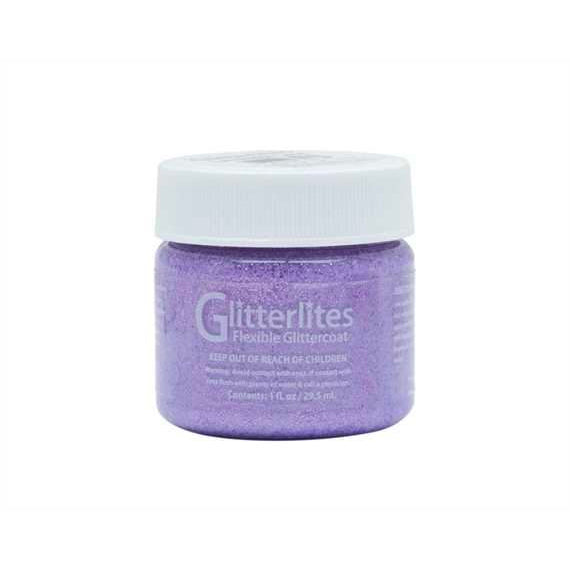 Angelus Glitterlite Acrylic Paint - Flexible Glittercoat 29ml