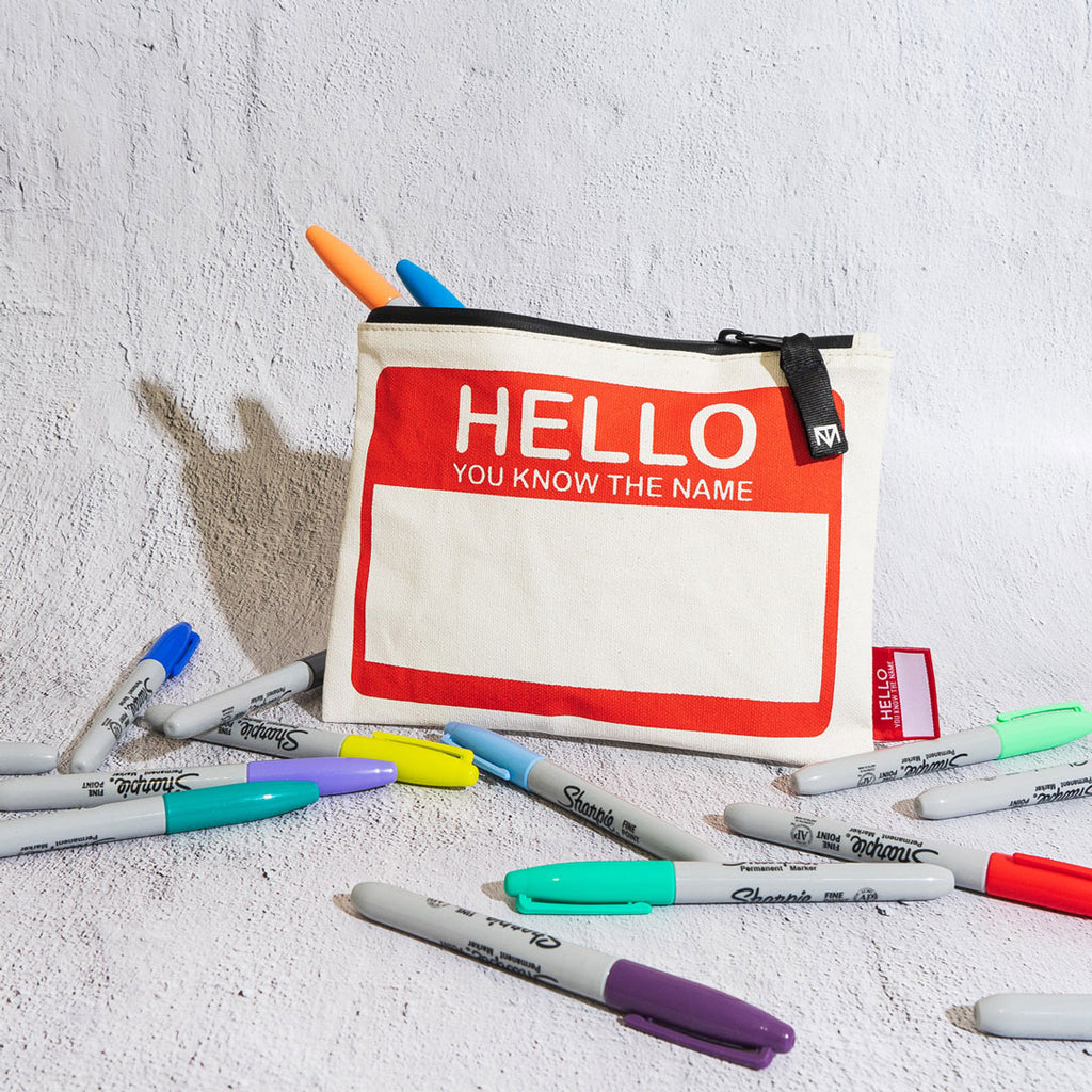 Hello You Know The Name - Small Canvas Case