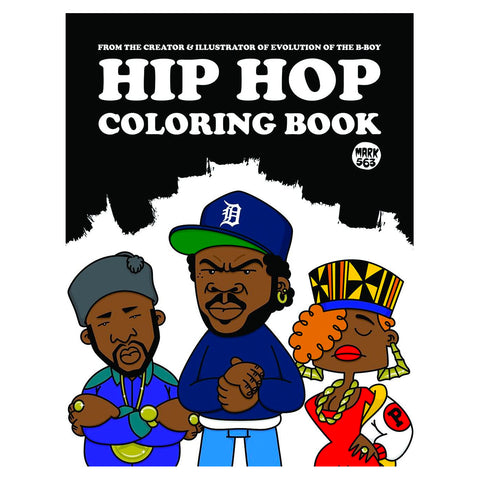 Hip Hop Colouring Book