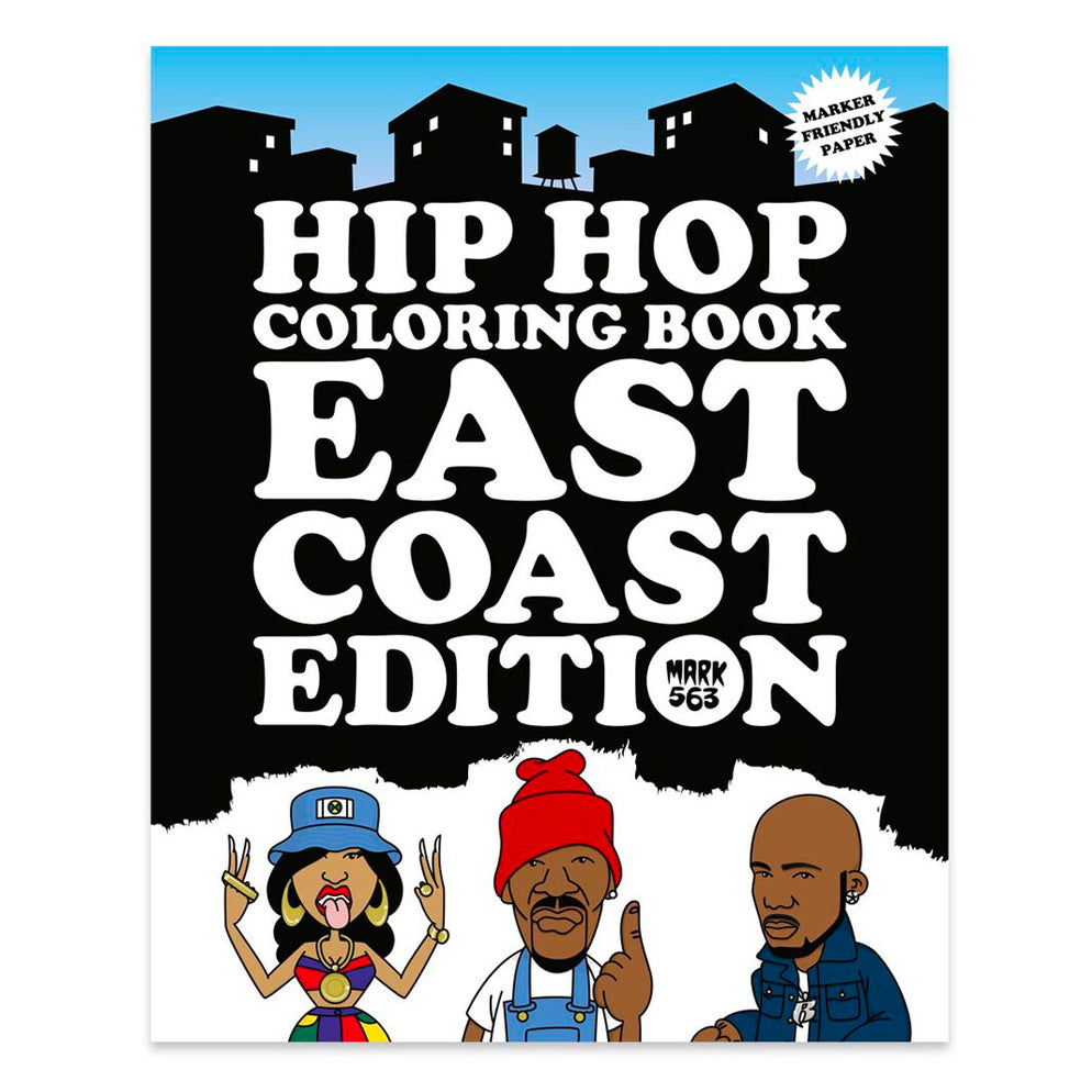 Hip Hop Colouring Book - East Coast Edition