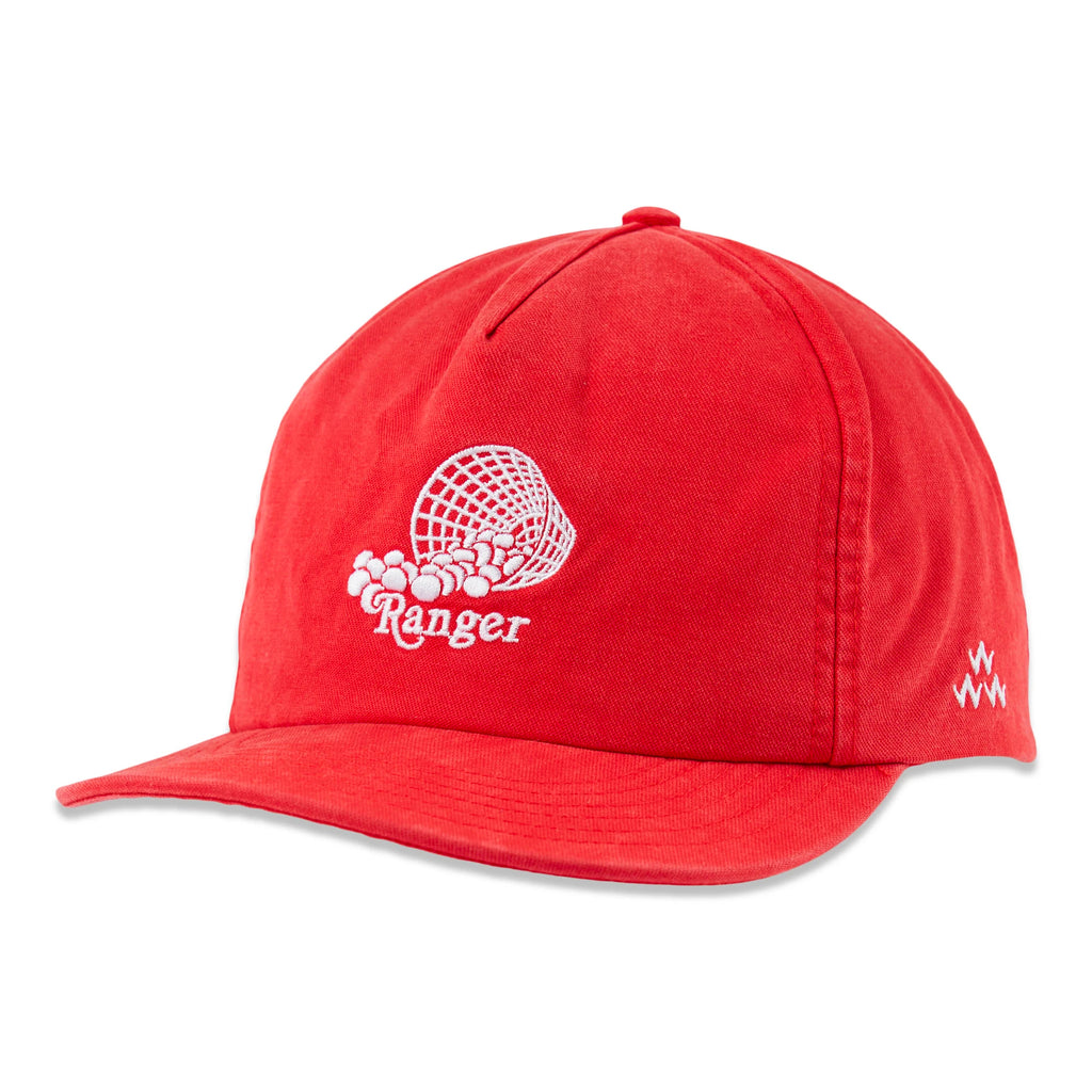 Ranger Soft Peak Cap (red)