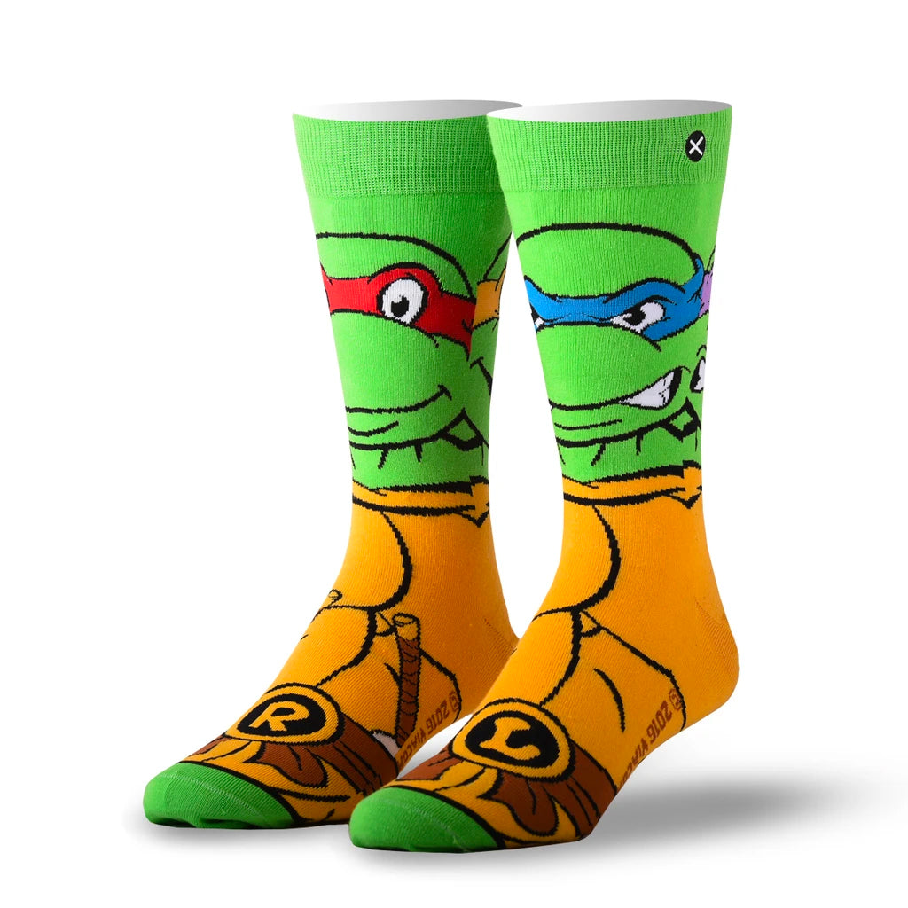 Retro Teenage Mutant Ninja Turtles Socks
