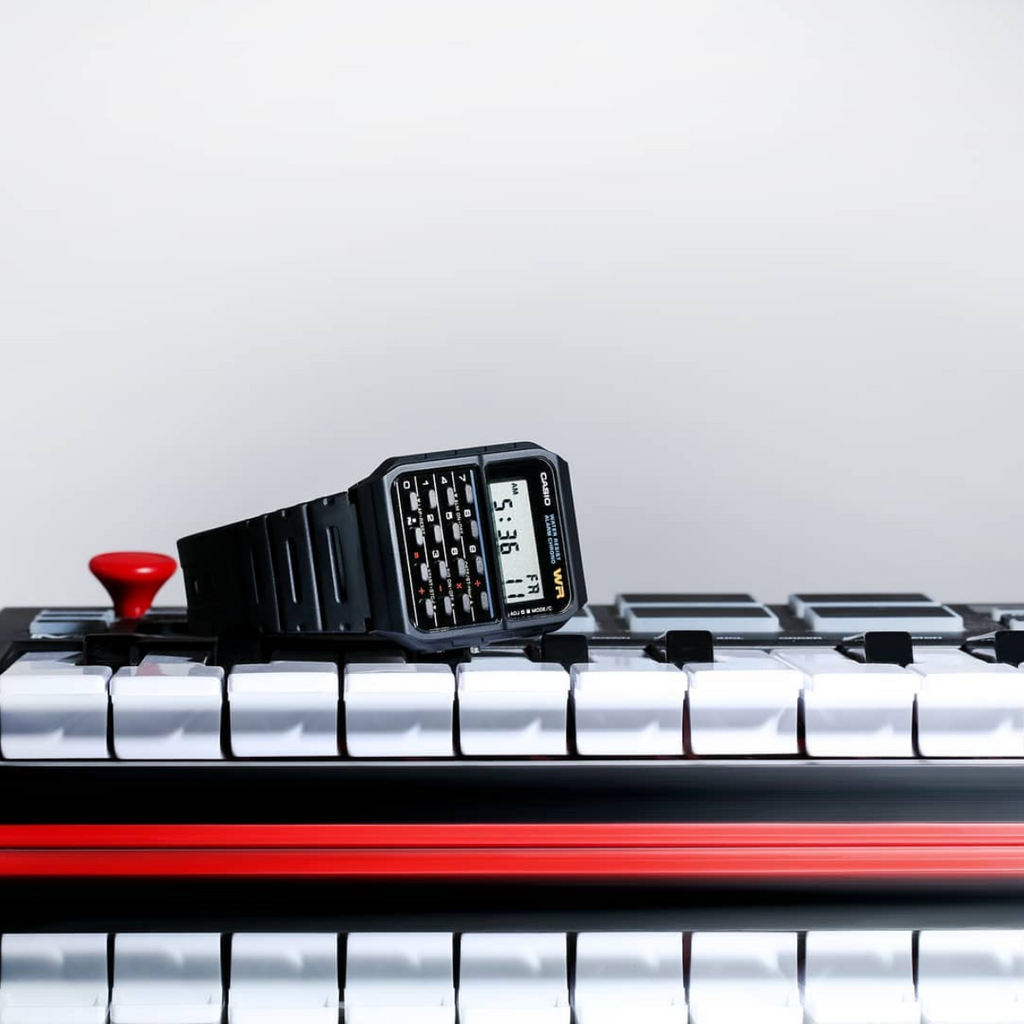 Casio CA-53W-1Z Black Calculator Databank Watch Unisex