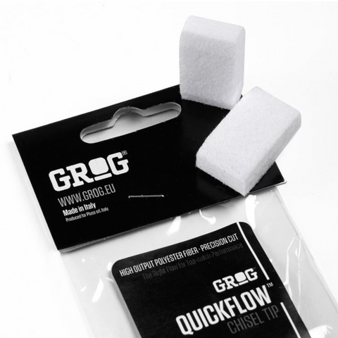 Grog Quickflow Chisel Tip 15mm - 2 pack