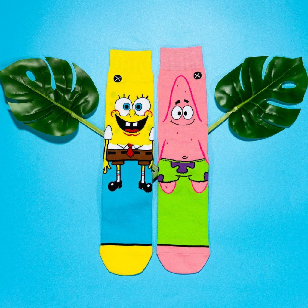 Spongebob & Patrick Socks
