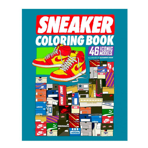 Sneaker Colouring Book