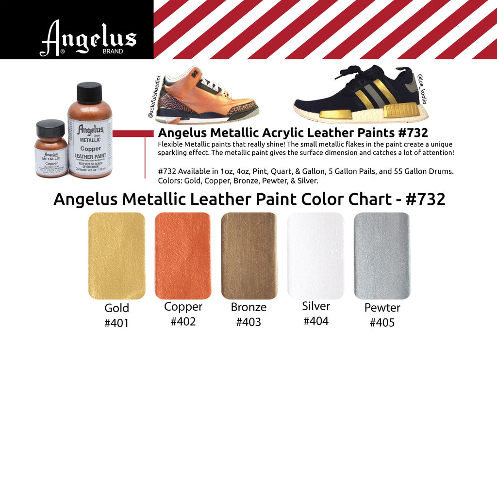 Angelus Leather Paint - 1 oz, Bronze