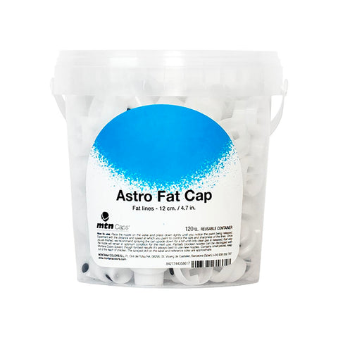 Caps - Astro Fat 120 bucket (black dot/clear white)