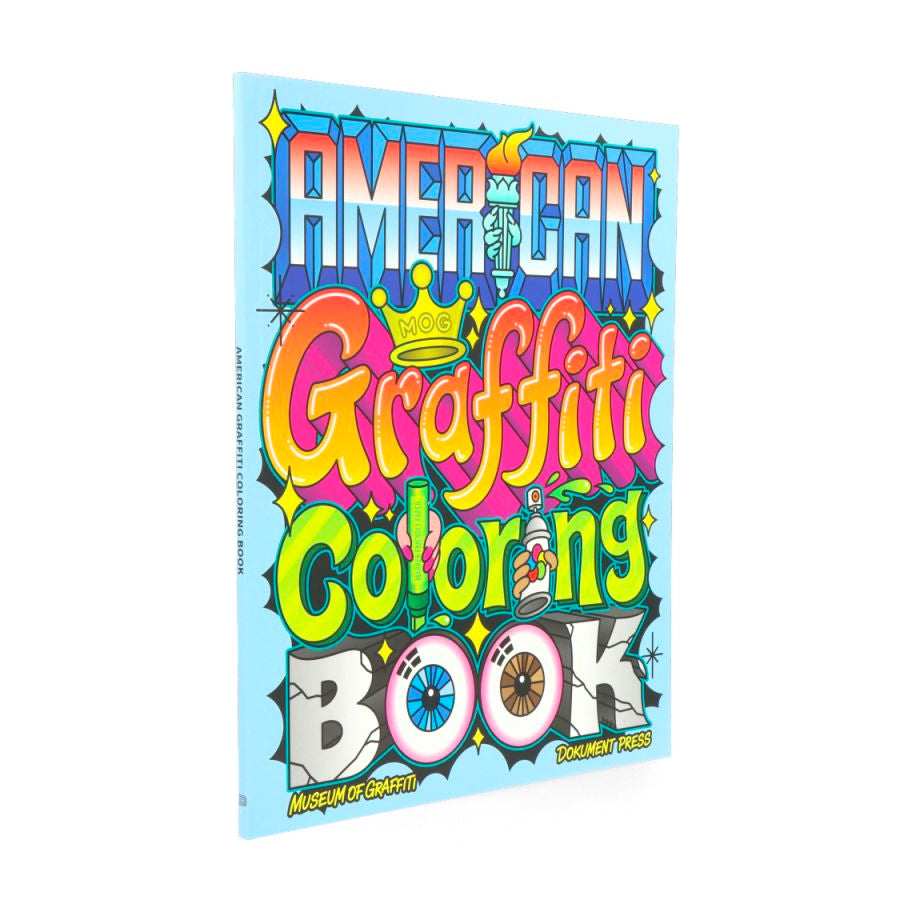 American Graffiti Colouring Book