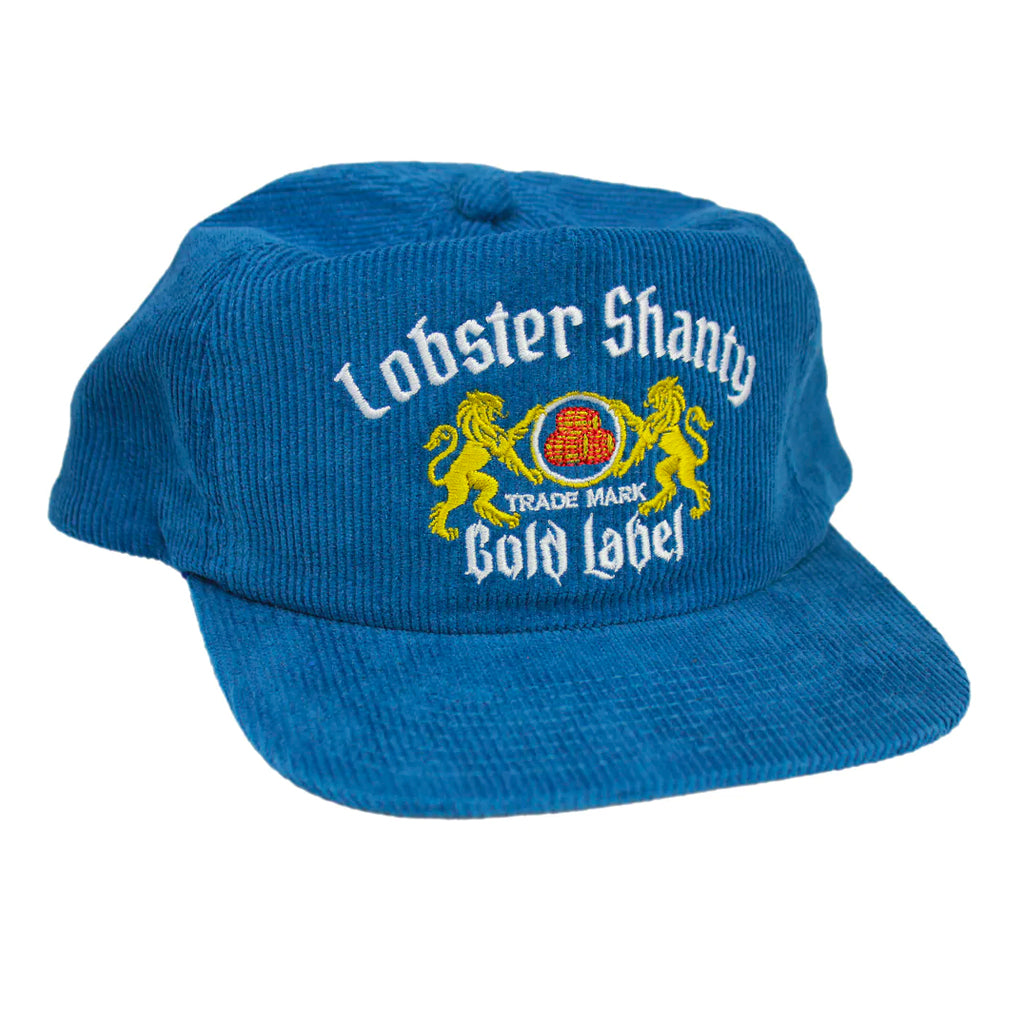 Gold Label Blue Corduroy Cap