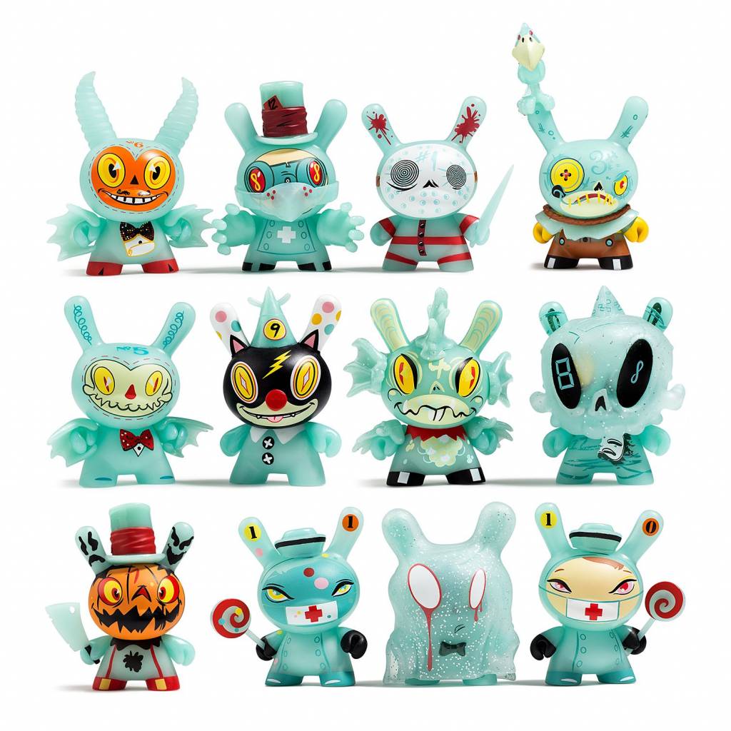 The 13 Glow In The Dark Dunny Miniseries