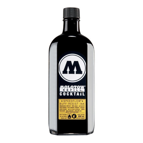 Molotow Speedflow Cocktail 250ml Refill - Buff Resist