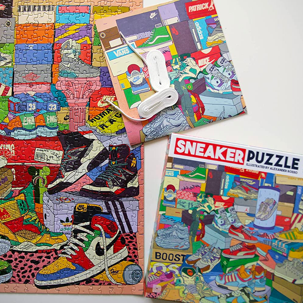 1000 Piece Puzzle - Sneaker Puzzle
