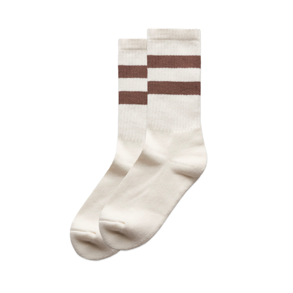 AS Colour Relax Stripe Socks 2PACK (natural/walnut)