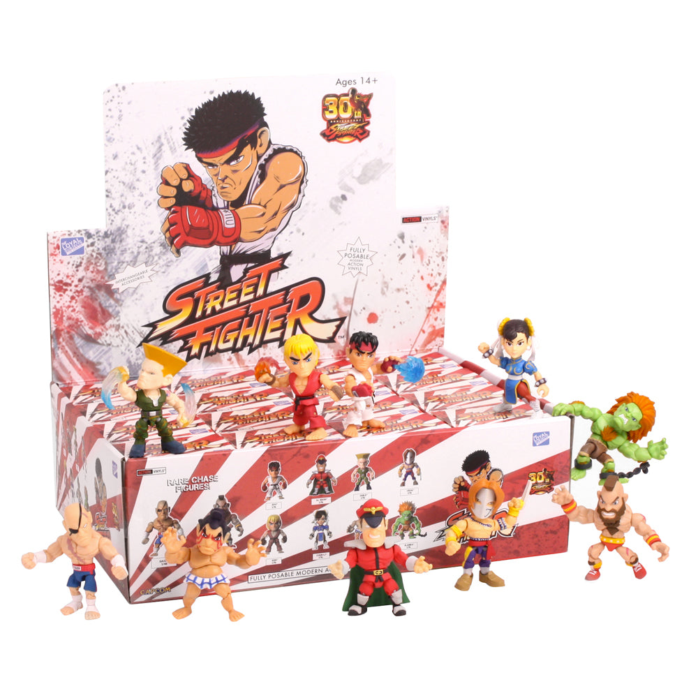 Street Fighter 30th Anniversary Vinyl Figure Blindbox